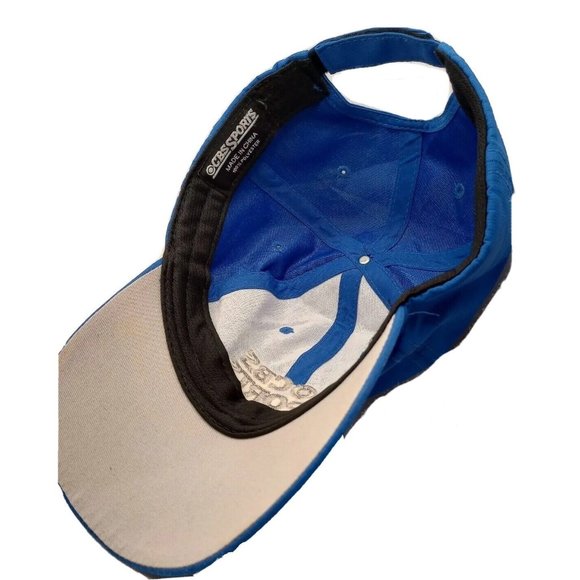CBS Sports Hat  Adjustable Blue Baseball journalist Cap Embroidered Broadcasting - Picture 7 of 8